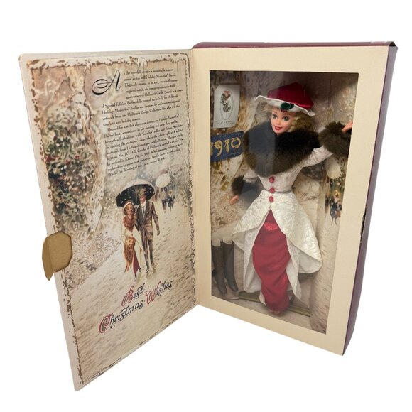 Barbie Holiday Memories #14106 Hallmark Special Edition NRFB 1995 Victorian Coat - Picture 1 of 7